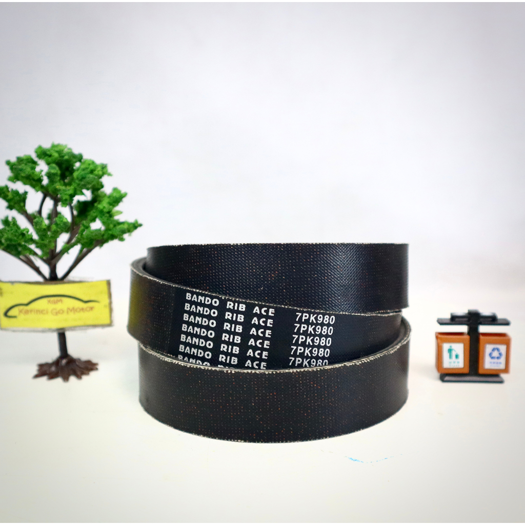 Bando Van Belt 7PK 980 V Belt Fan Belt Alur 7PK-980  Tali Kipas