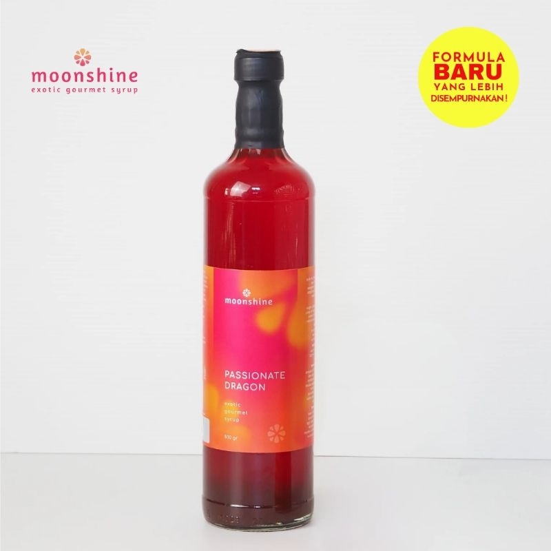 

MOONSHINE Passionate Dragon Syrup Sirup Alami Rasa Buah Naga 800 gr