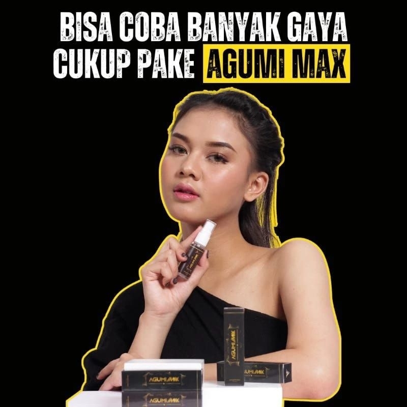 Agumi Max Herbal | Rahasia Tahan Lama | Pria Perkasa