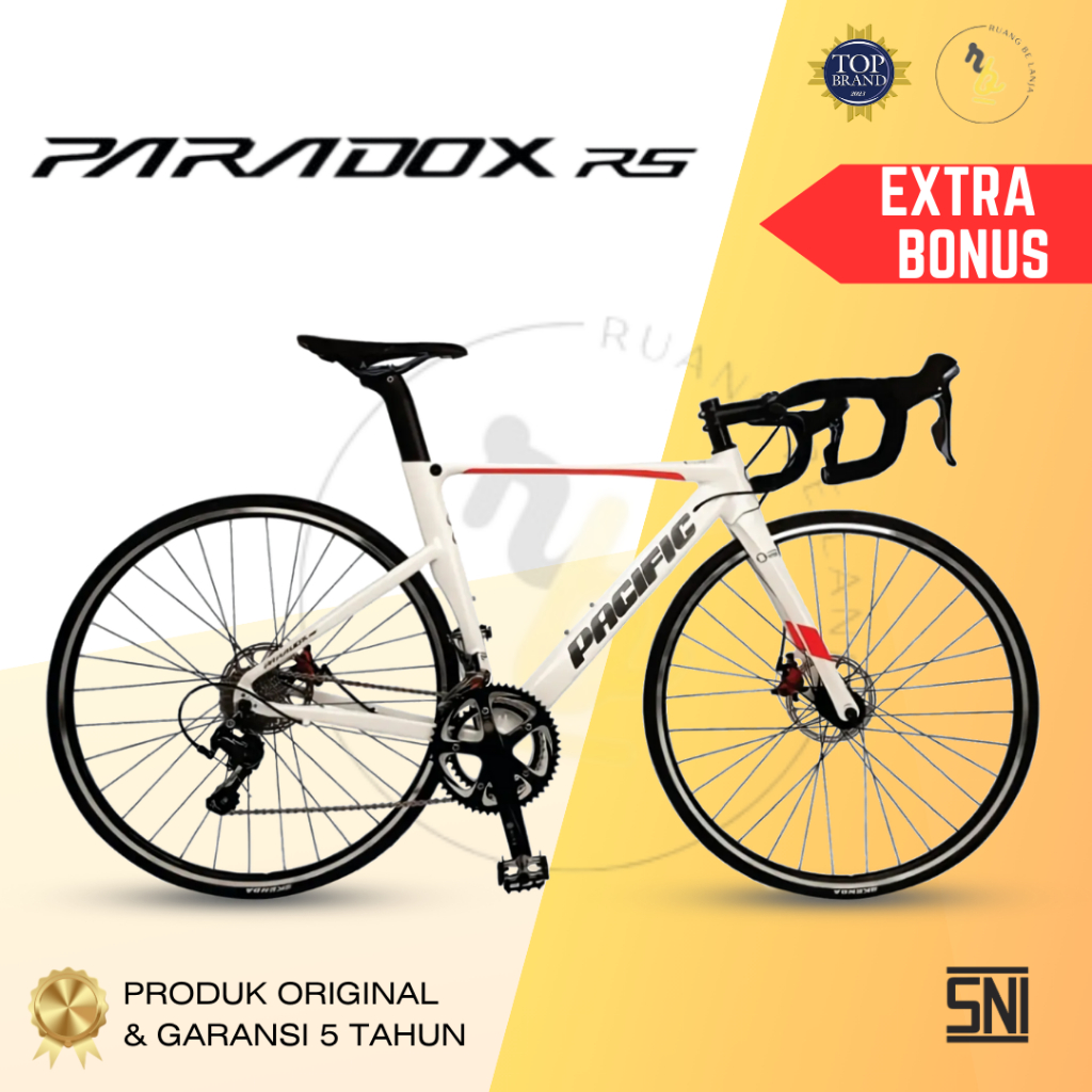 Sepeda Road Bike Pacific paradox rs (2X10 Speed) Shimano Tiagra