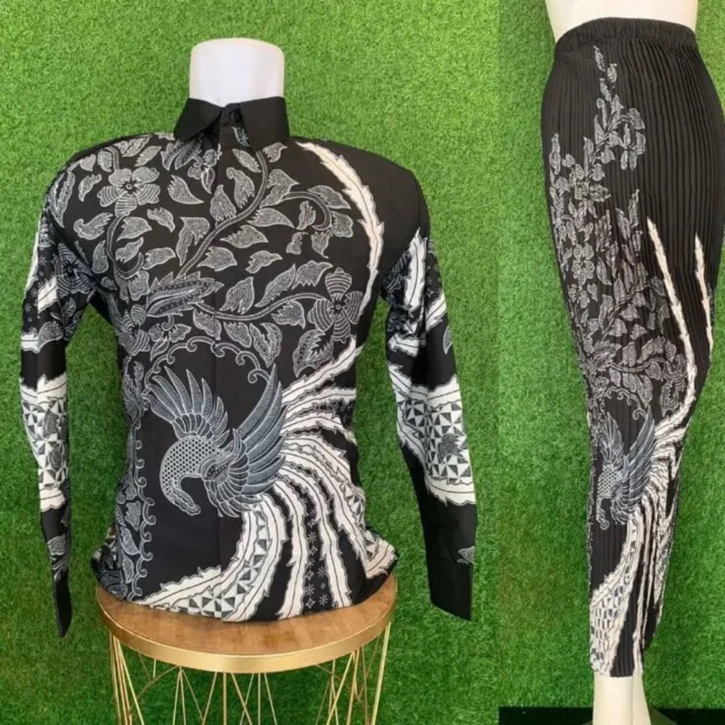 COUPLE KEMEJA BATIK / COUPLE KEBAYA / BAWAHAN PLISKET