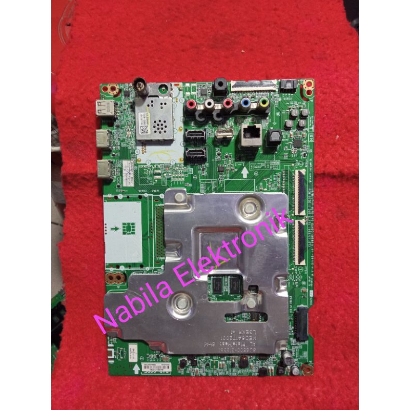 LG 43UJ750T MAINBOARD TV LED - MOTHERBOARD - MESIN TV - MOBO MB TV LG 43UJ750T