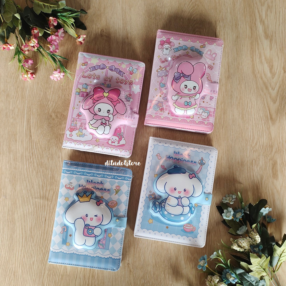 

DIARY MAGNET NOTEBOOK A5 KARAKTER RABBIT PUFF KAWAII LUCU