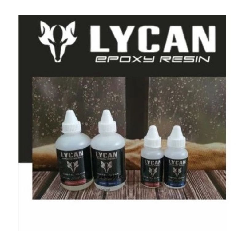 Lycan Epoxy Resin 60 ml Finishing Custom Joran Pancing