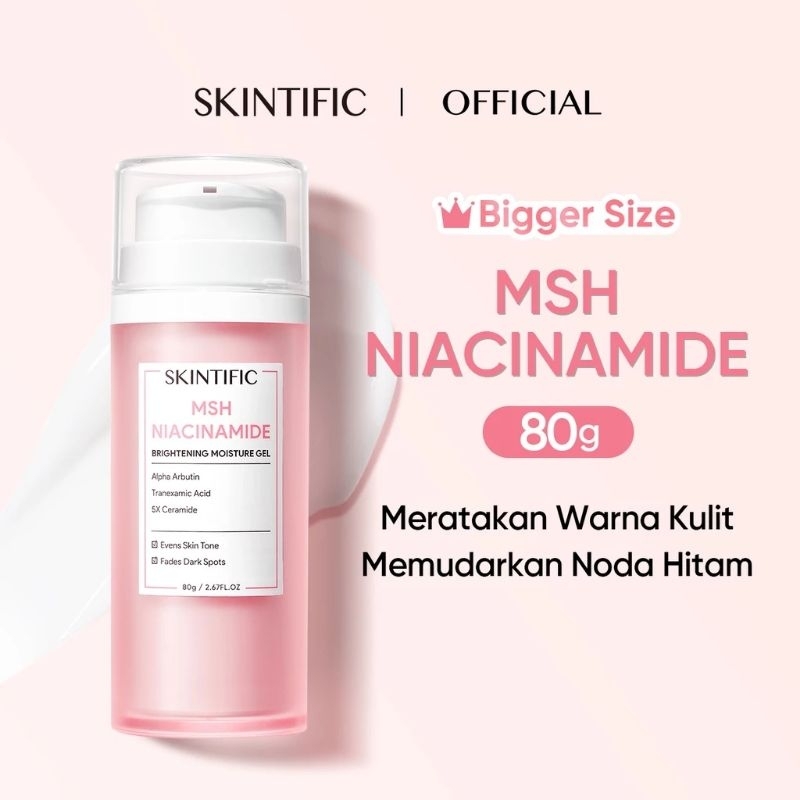 Skintific MSH Niacinamide Brightening Moisturizer 80g