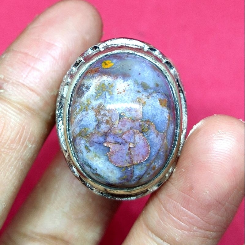 CINCIN BATU AKIK PANCAWARNA GARUT KIRPAY