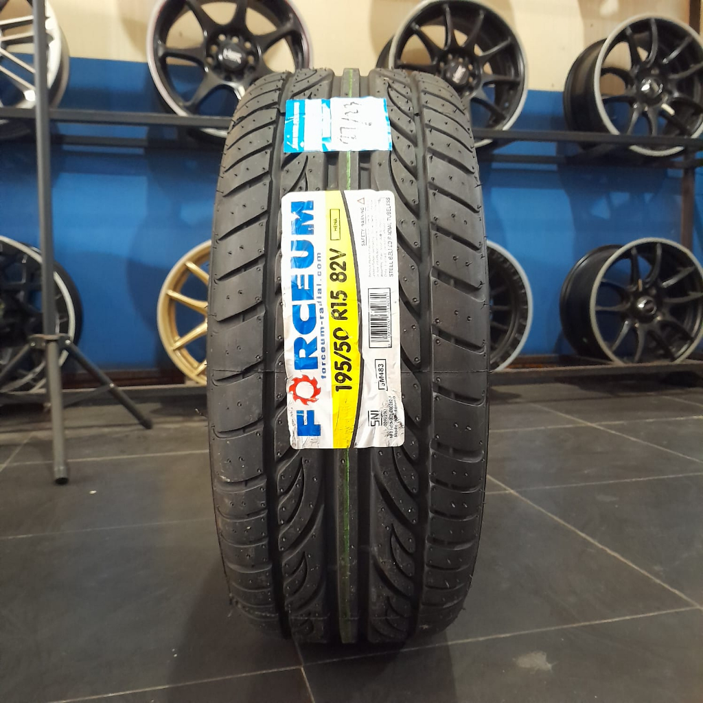 195 50 ring 15 ban mobil rotasi r15 merk forceum hena 195 50 R15