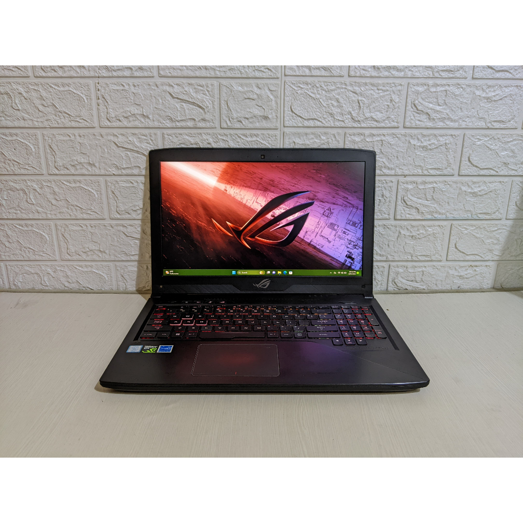 Asus ROG GL503VD Core i7-7700HQ Nvidia GTX1050 4GB RAM 16GB SSD HDD Dual VGA Gaming Bekas Second