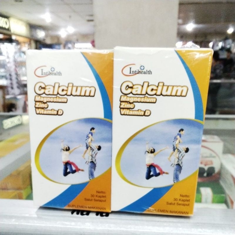 INTIHEALTH CALCIUM MAGNESIUM ZINC VIT D ISI 60