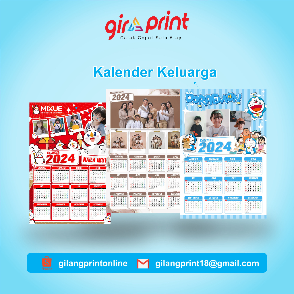 

KALENDER 2025 Bisa Pakai Design Sendiri