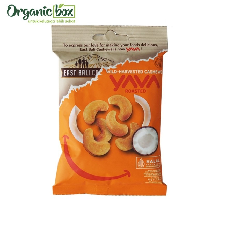 

YAVA ROASTED CASHEWS TREAT 35GR