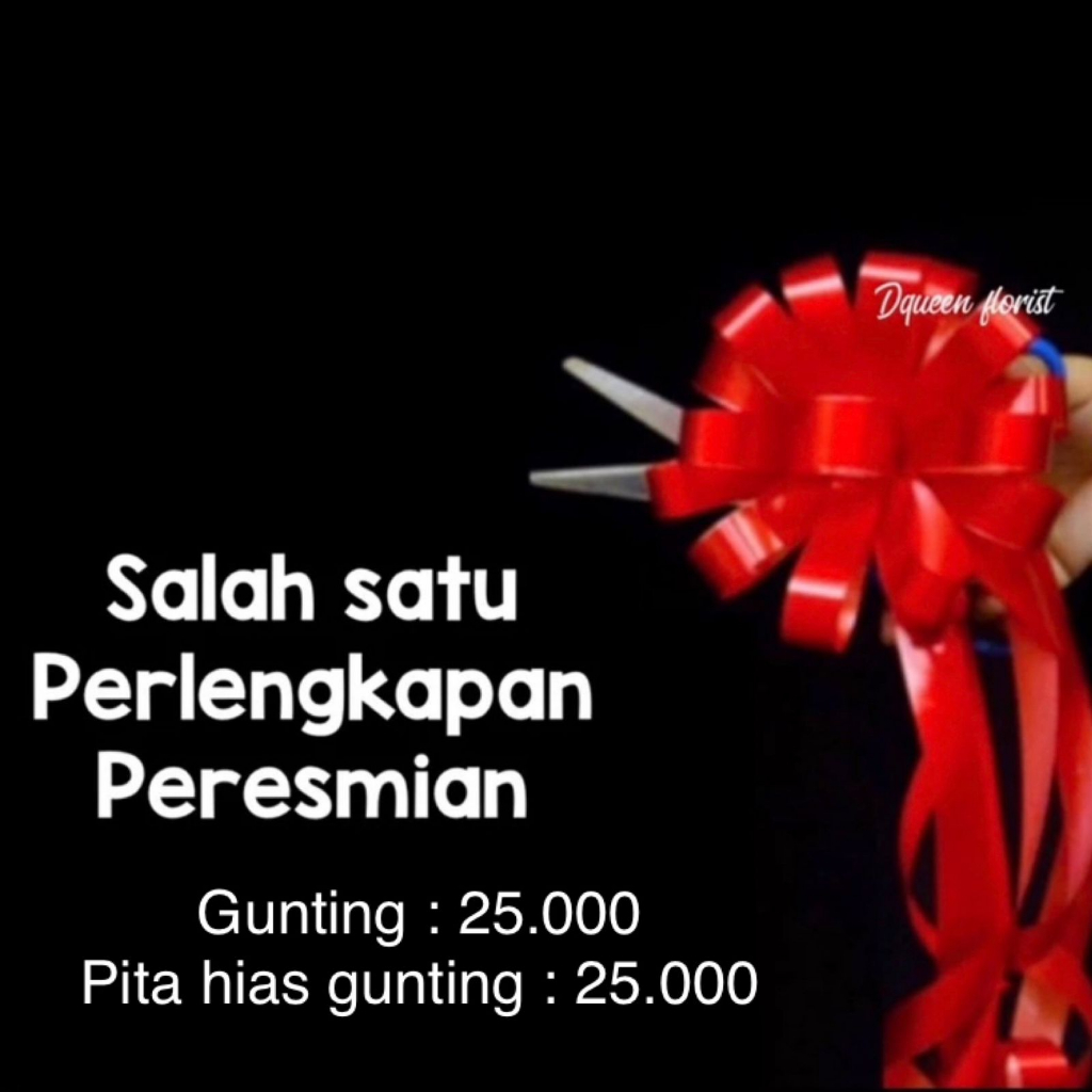 

Gunting Hias Peresmian