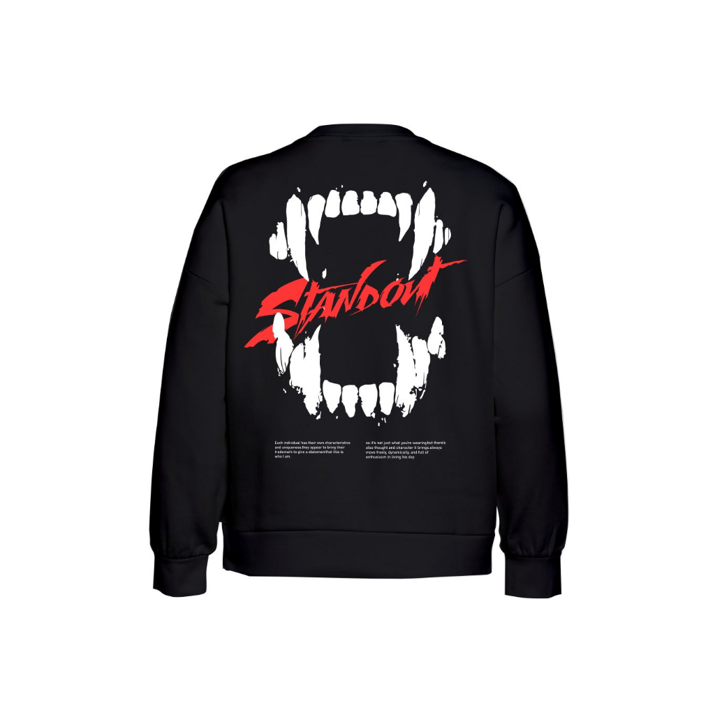 DSVN - CREWNECK SWEATER PRIA - FANGS