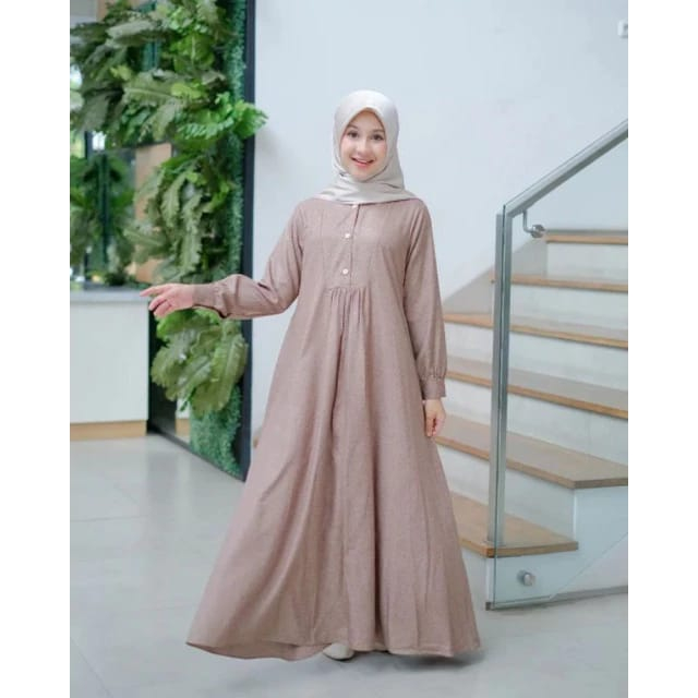 DRESS MUSLIM REMAJA CRINKLE AIRFLOW PREMIUM GAMIS ANAK 11 -13 TAHUN / ALIKA DRESS KIDS/BAJU MUSLIM A