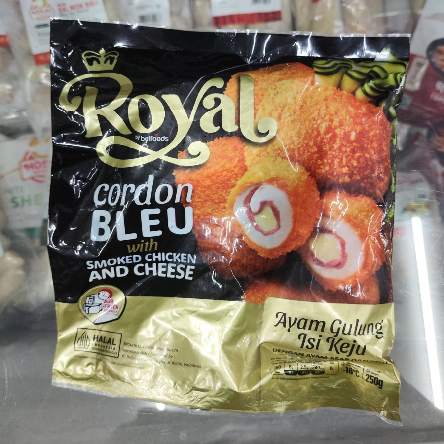 

Belfoods royal cordon bleu 250 gr