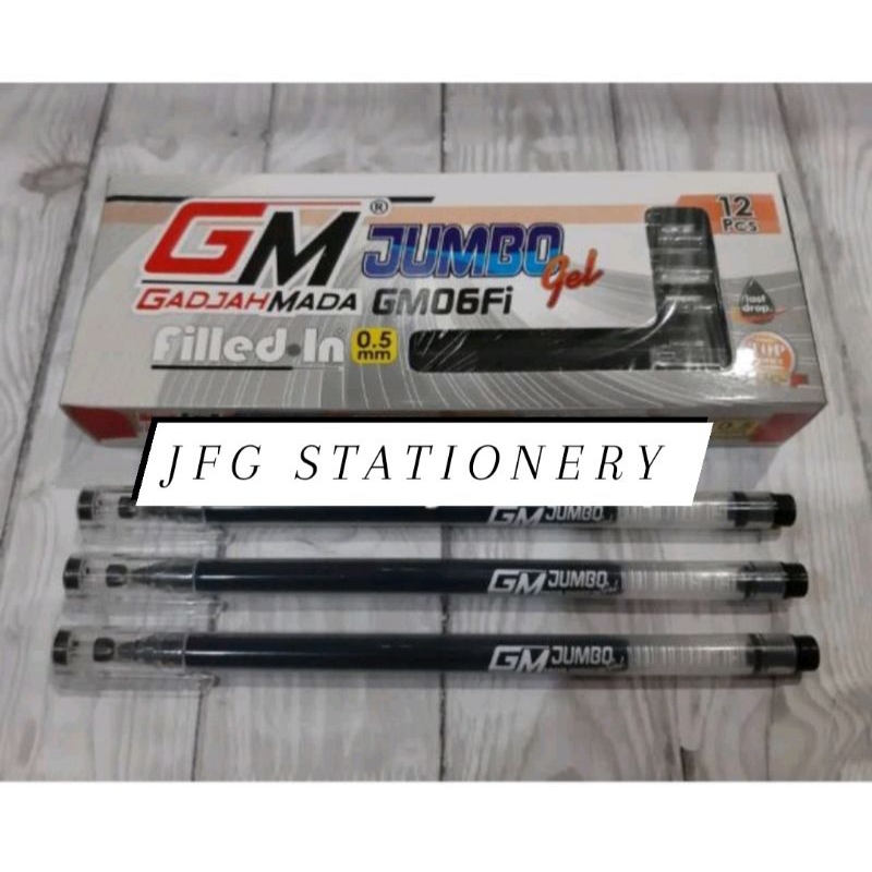 

Pulpen 0,5mm GM06 Jumbo Gel (12pc)