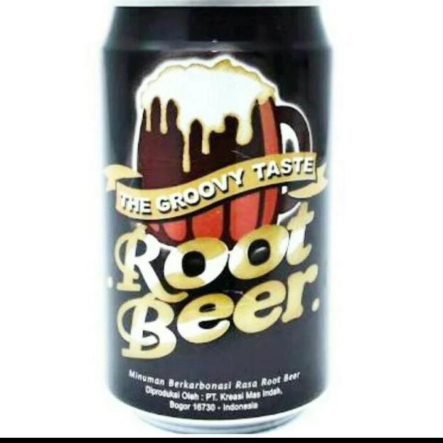 

groovy rootbeer kaleng 330ml root beer coffeebeer