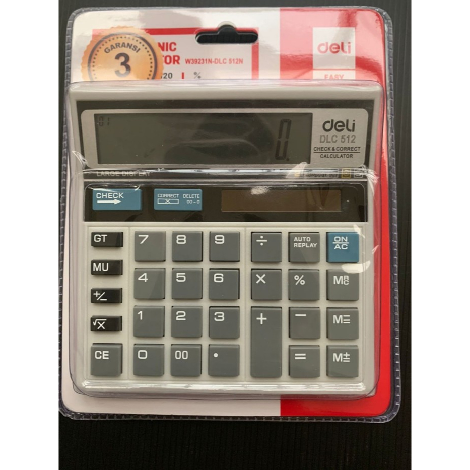 

DELI KALKULATOR / CALCULATOR DLC-512