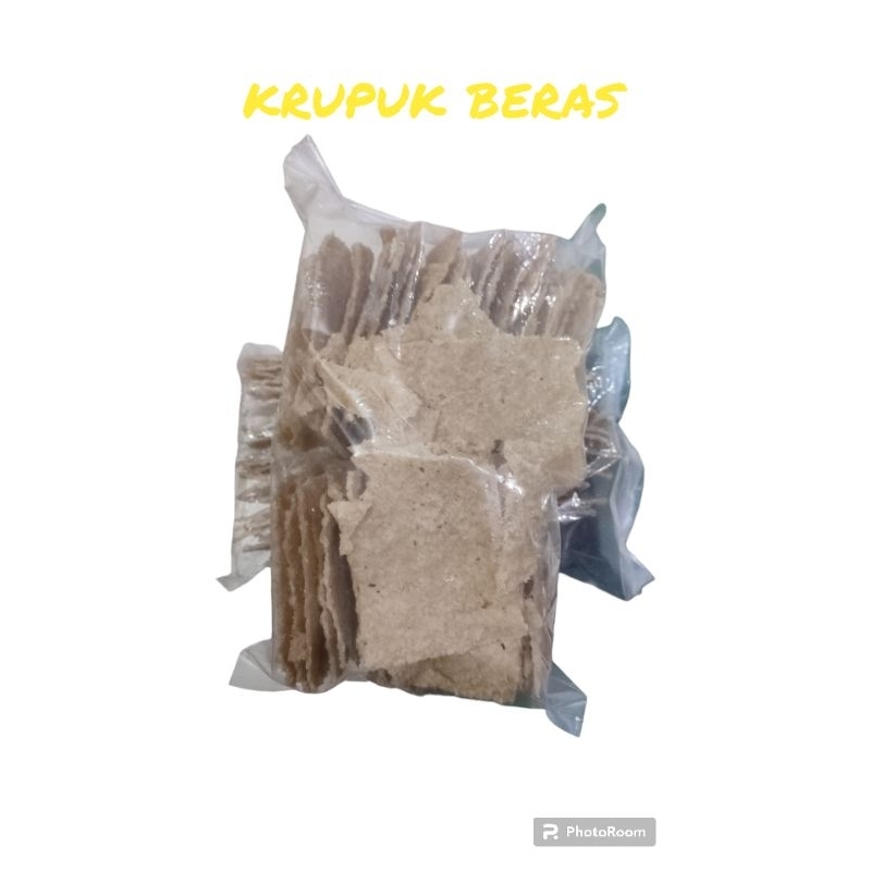 

krupuk gendar/ beras/nasi