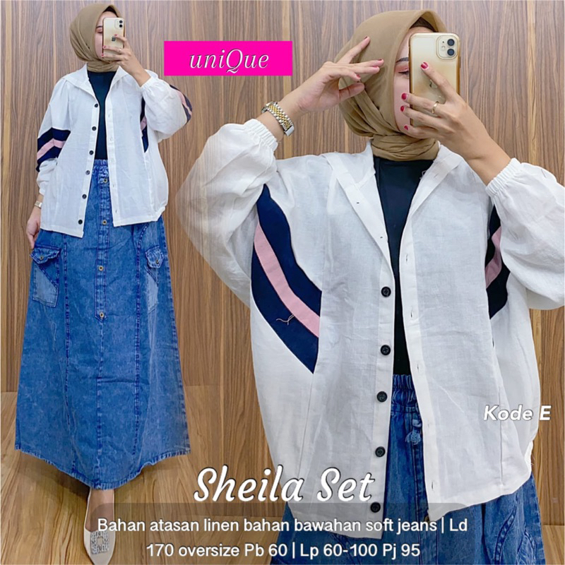 SHEILA SET OVERSIZE by unique