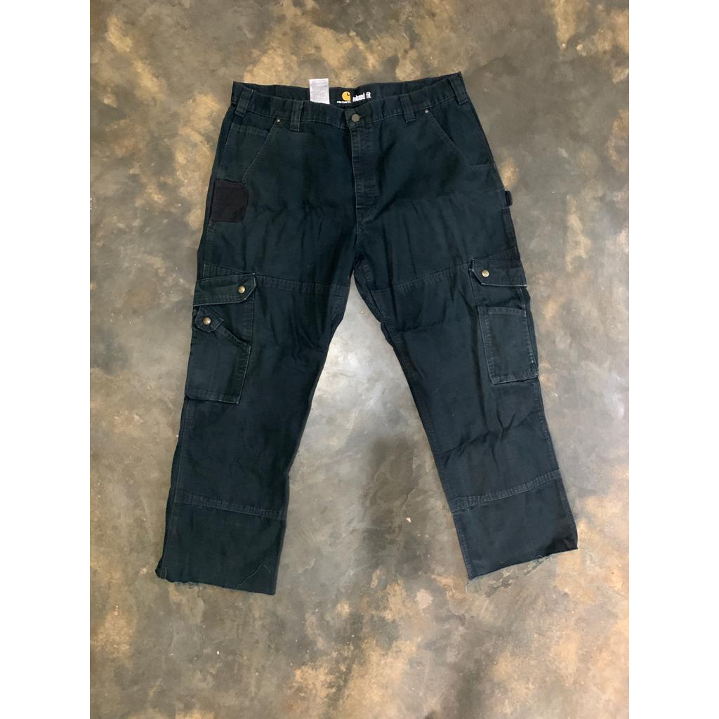 Vintage Carhartt Cargo Work Pants Jeans Distressed Relaxed Wip - ORIGINAL