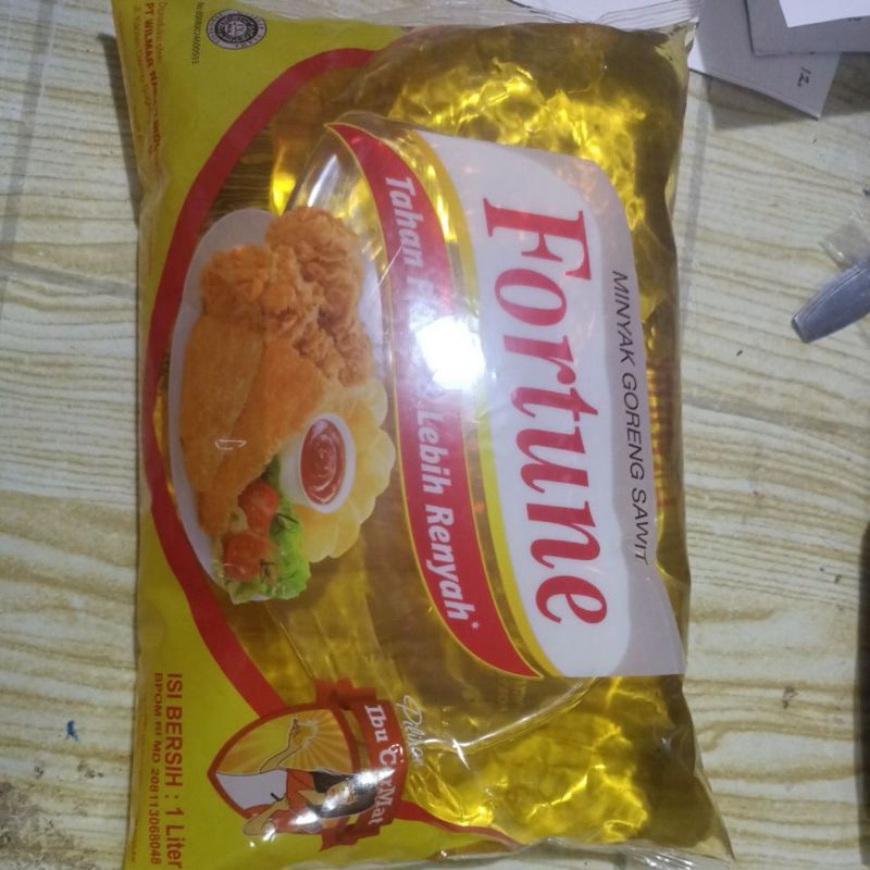 

minyak fortune bantal 1liter (daerah ambulu)