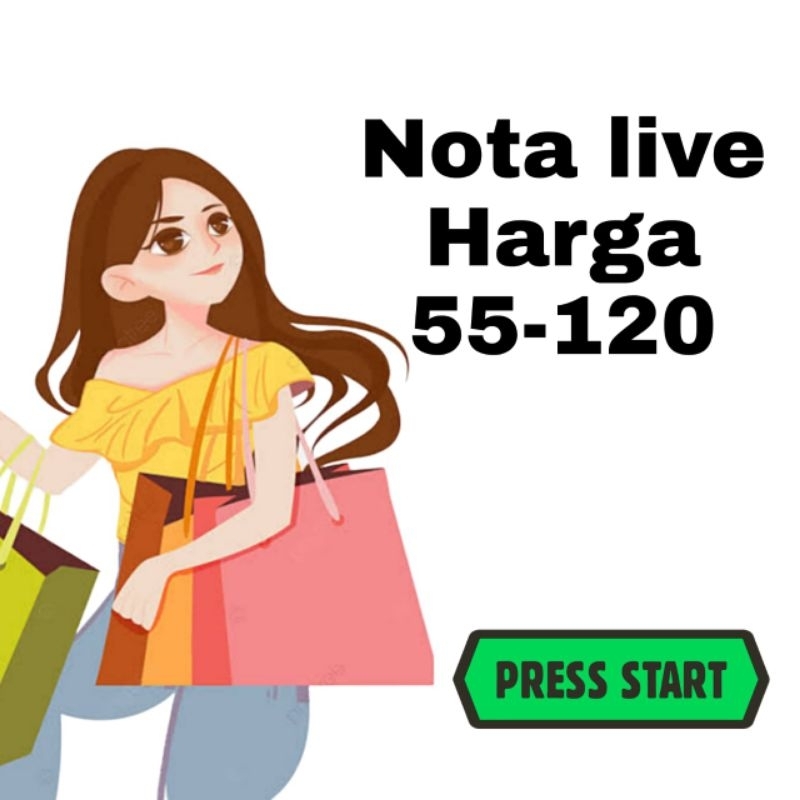 NOTA LIVE TAS 55 -150ribu Termurah