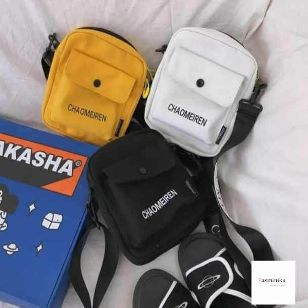 TASNOVAKU - Tas selempang kanvas Chaomfir Tas Slingbag Mini Tas Selempang & Bahu Wanita  Kecil Gaya