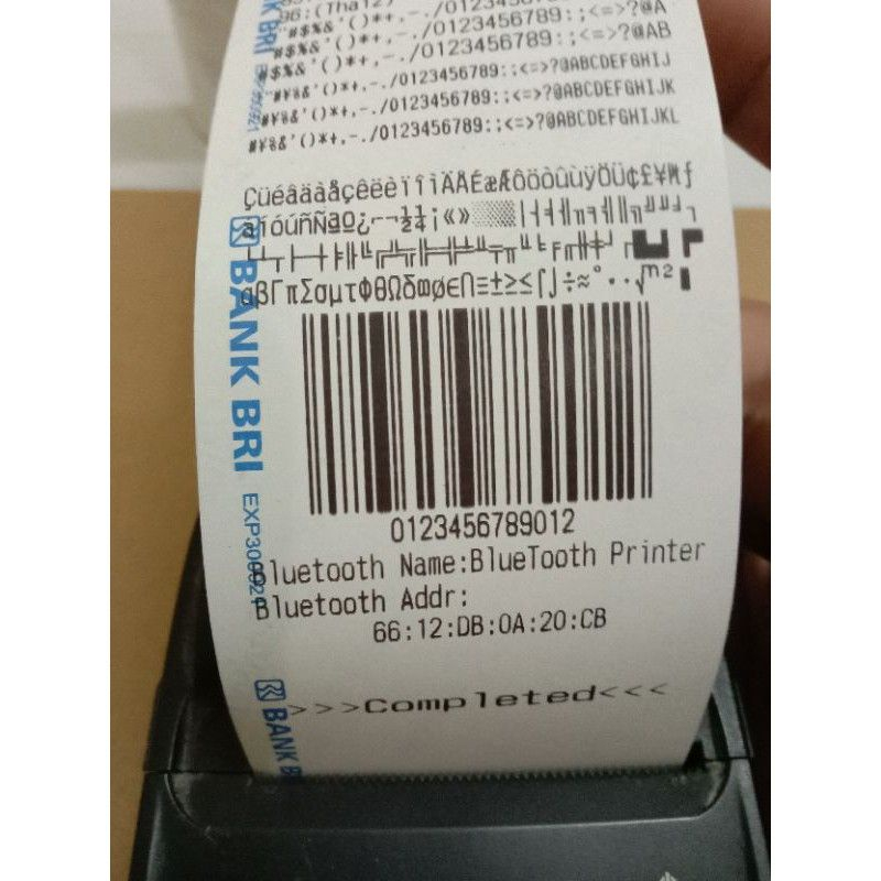 

Kertas Struk Thermal EDC LOGO BANK BRI 58X30 57X30 untuk EDC