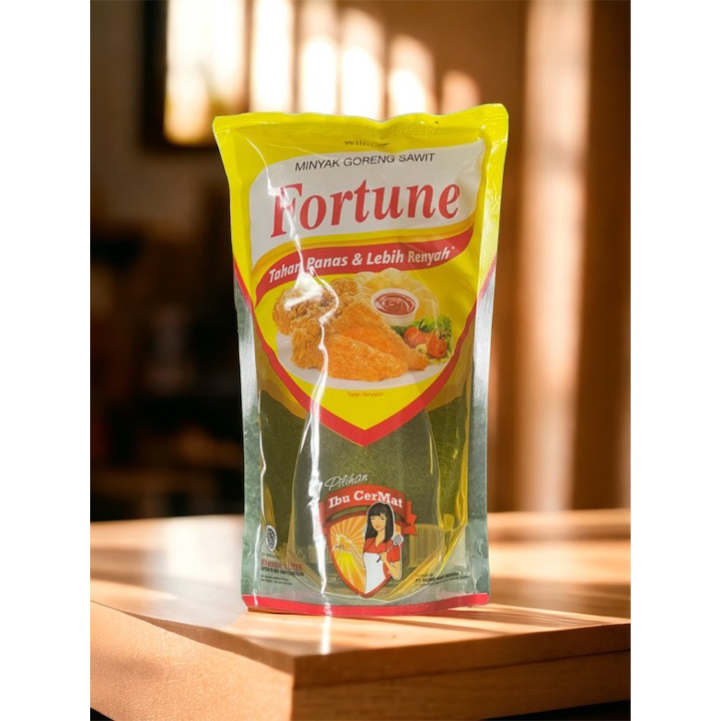 

MINYAK GORENG FORTUNE KEMASAN POUCH 1 LITER(JATIM)