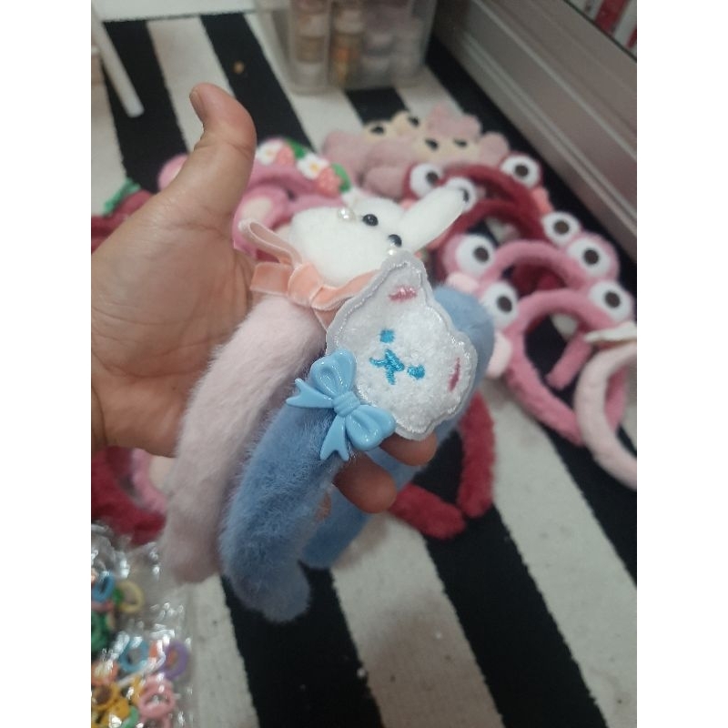 Bando Bulu Boneka / bando lucu / bando kelinci / bando beruang