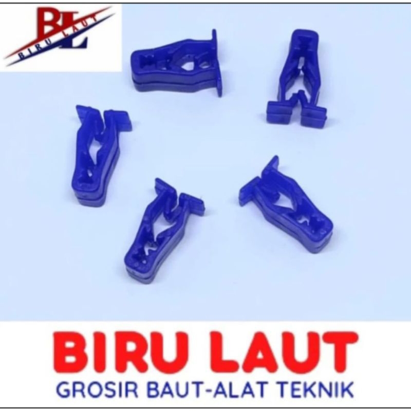 [PAKET 10 PCS] Snap Fitting Klip Body Motor/ Klip Body Plastik/ Klip Plastik Lampu