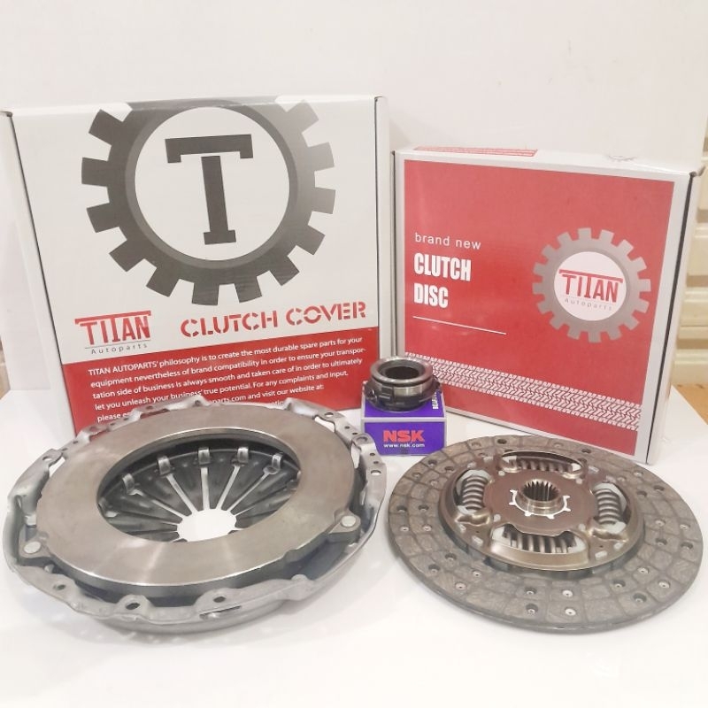 KOPLING SET HILUX 2.5 VIGO FORTUNER 2KD TITAN ASLI BARU GARANSI 1BULAN