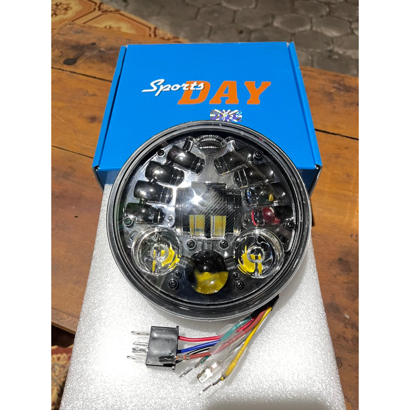 DAYMAKER 5,75 INCH PNP BATOK LAMPU L2G YL CB 100 125 VANVAN CD JUTE PESEK DEPO