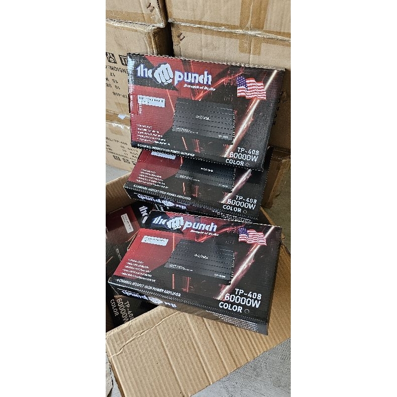 Power 4channel The Punch TP 408 New