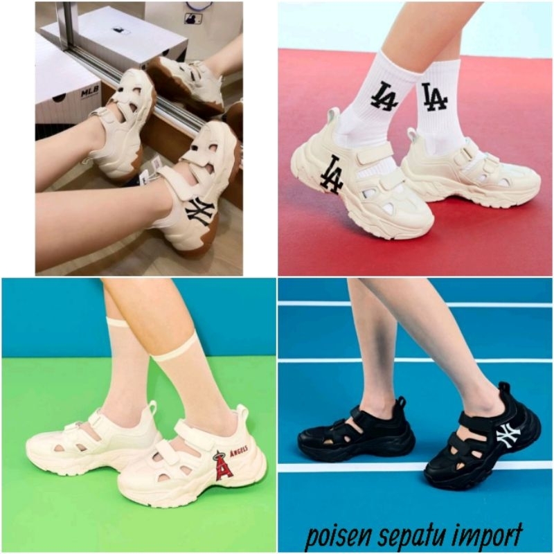 SEPATU WANITA MLB||SANDAL WANITA MLB|BIG BALL CHUNKY|READY 37-41
