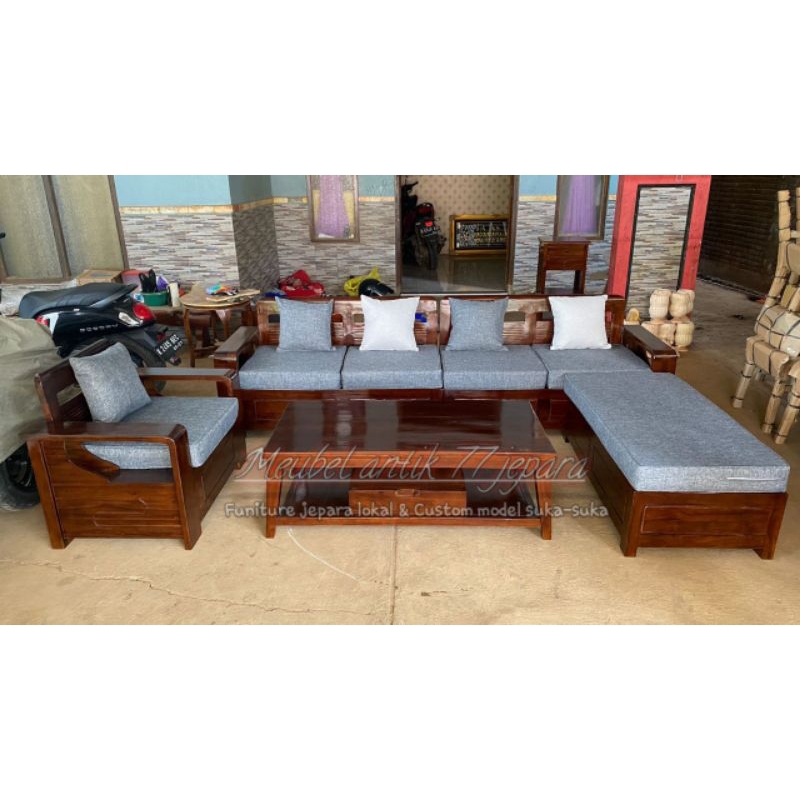 Kursi tamu jati / Kursi tamu minimalis modern / kursi tamu model terbaru