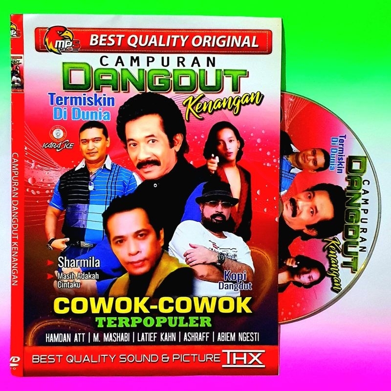KASET DVD MP5 LAGU DANGDUT KENANGAN COWOK COWOK TERPOPULER-KASET DANGDUT ORIGINAL-KASET DANGDUT-KASE