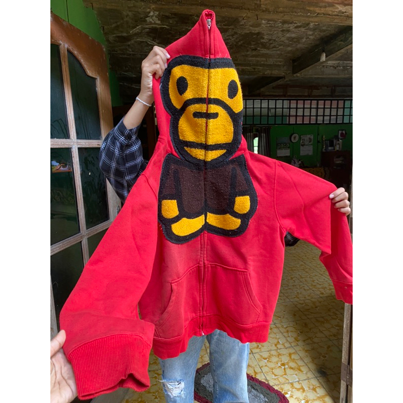 Preloved hoodie Baby Milo By Bathing Ape (BAPE)