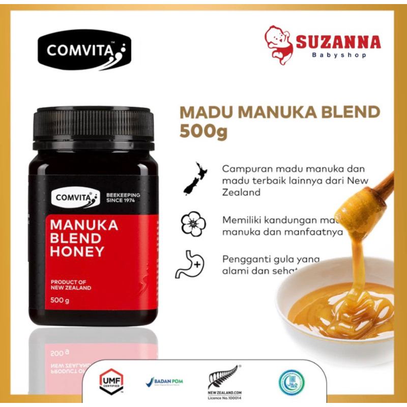 

Comvita Manuka Honey Blend 500gr / Madu Murni New Zealand