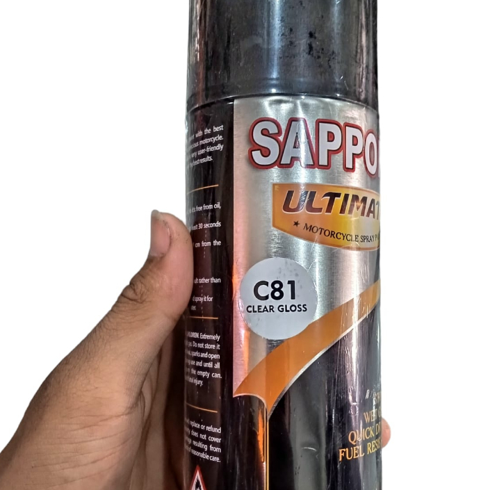 cat semprot sapporo clear gloss