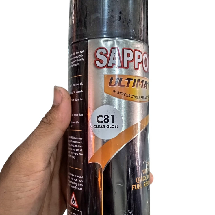 cat semprot sapporo clear gloss