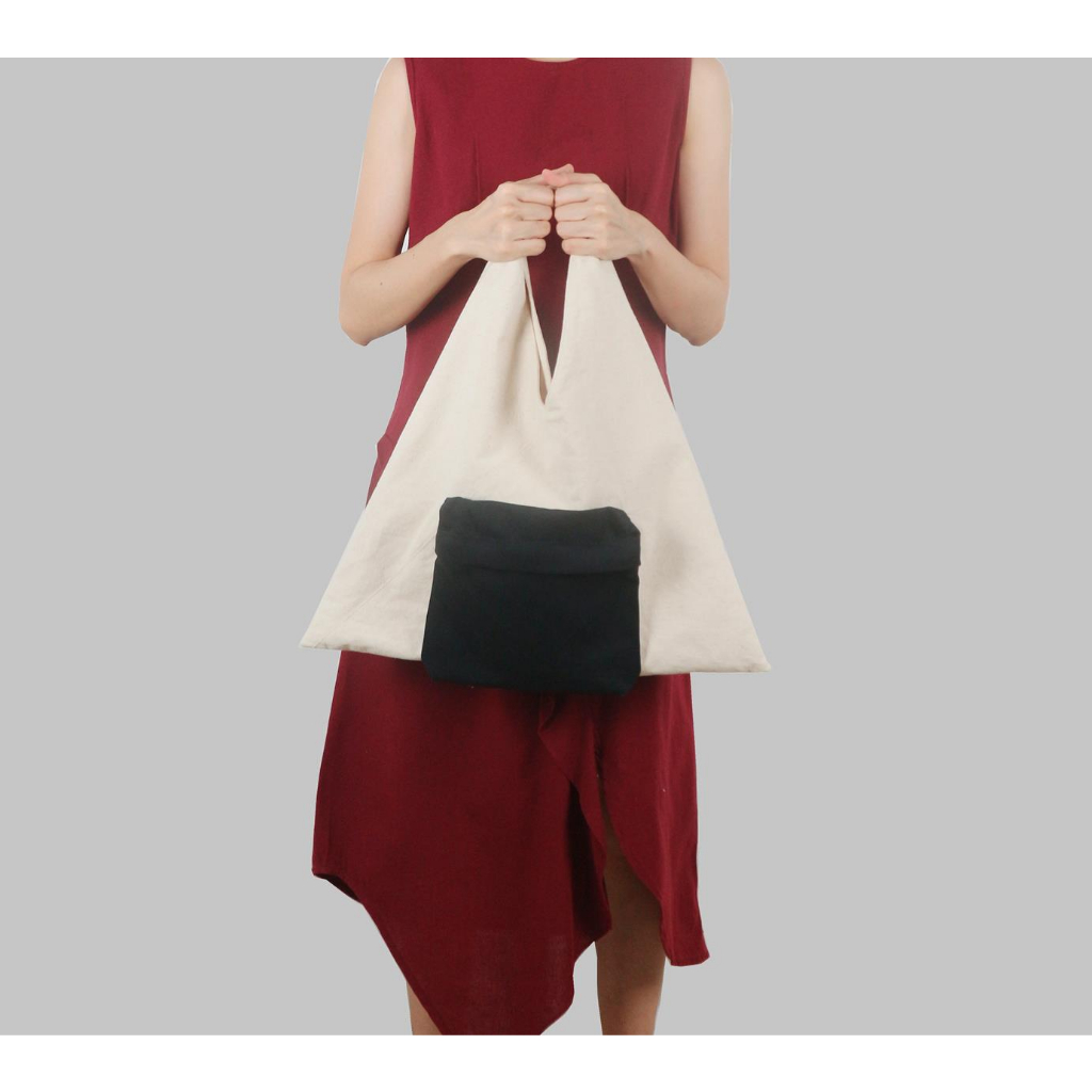 Onigiri Bag / Tas Kanvas / Tas Unik / Tote Bag /