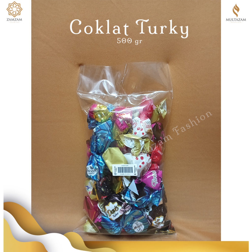 

TERMURAH COKLAT TURKY CAMPUR 500GR ORIGINAL COKLAT MANIS