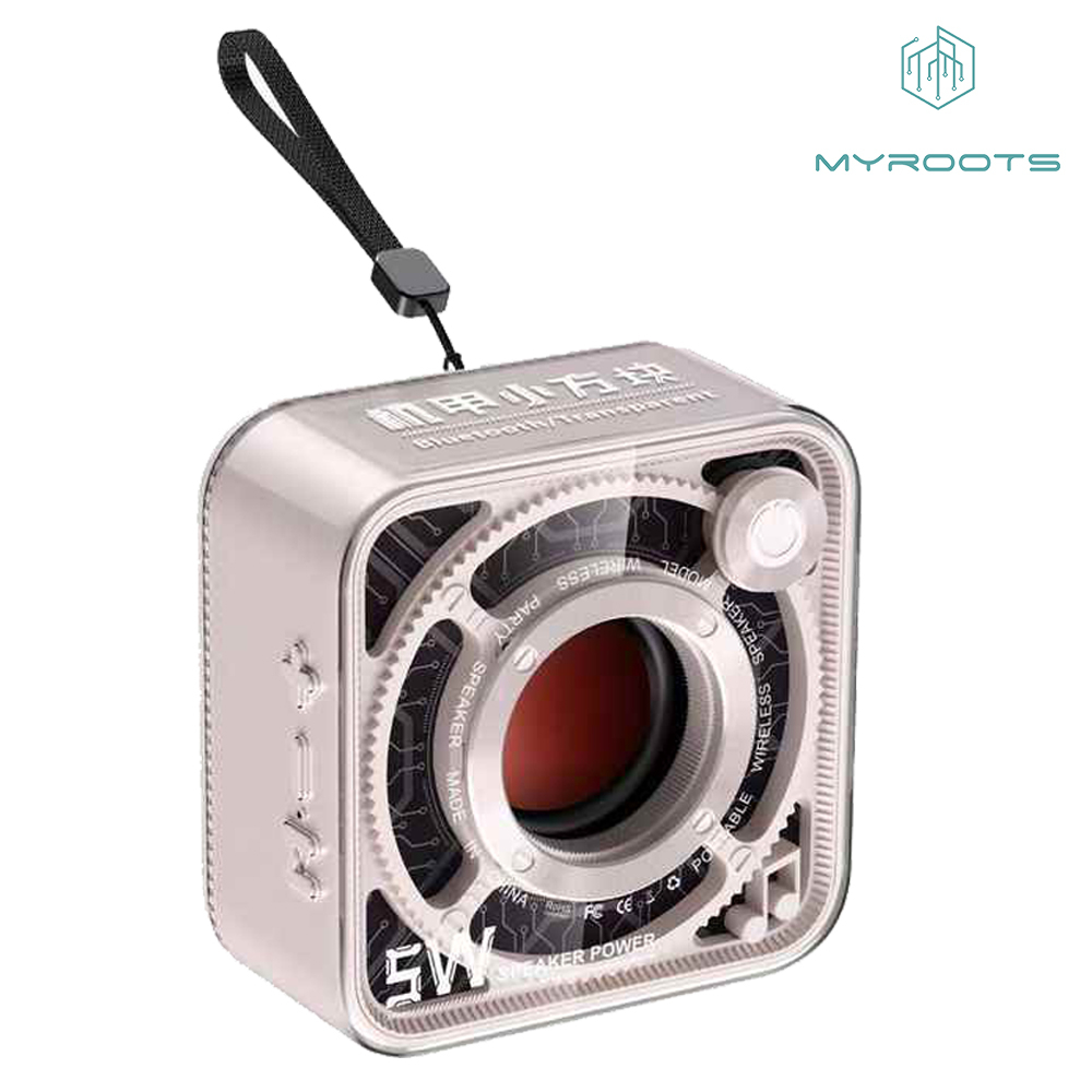Myroots Speaker Bluetooth Mini MR-12 Transparan 5W Portable