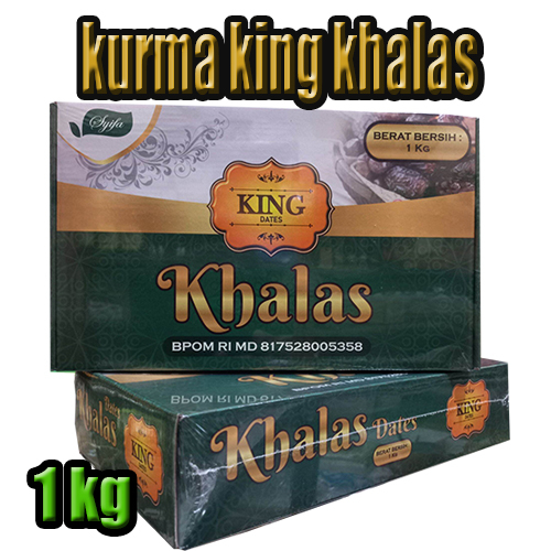 

Kurma khalas premiumking khalas 1kg