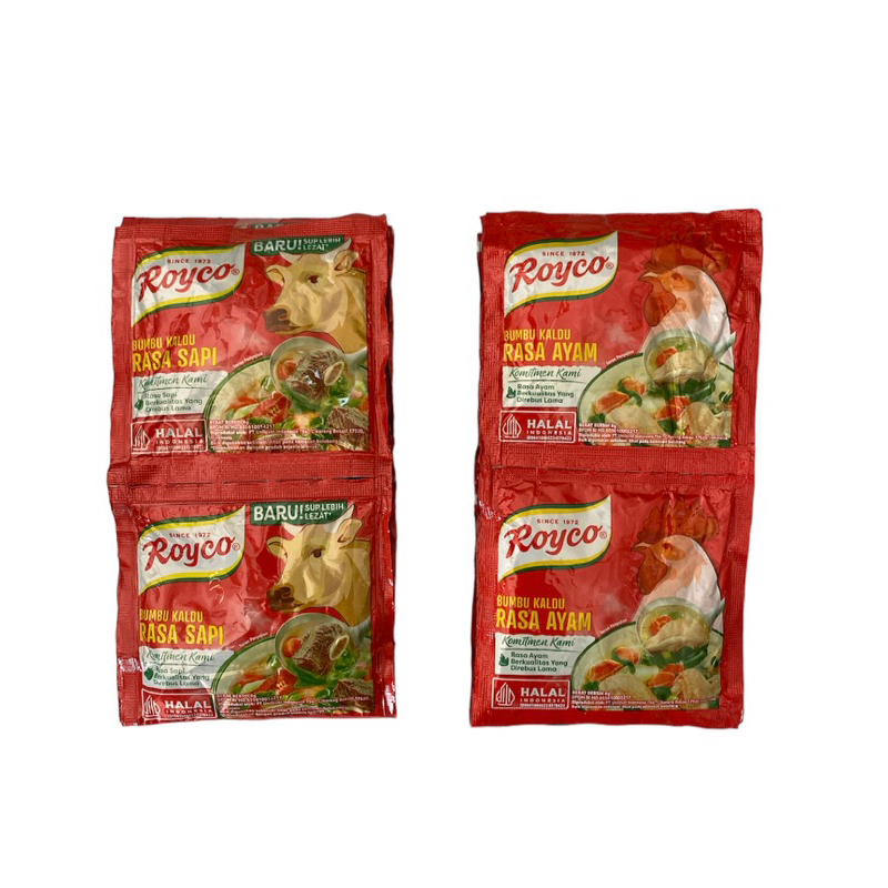 

Royco Kaldu Renceng 9grx12'S Rasa Sapi Ayam