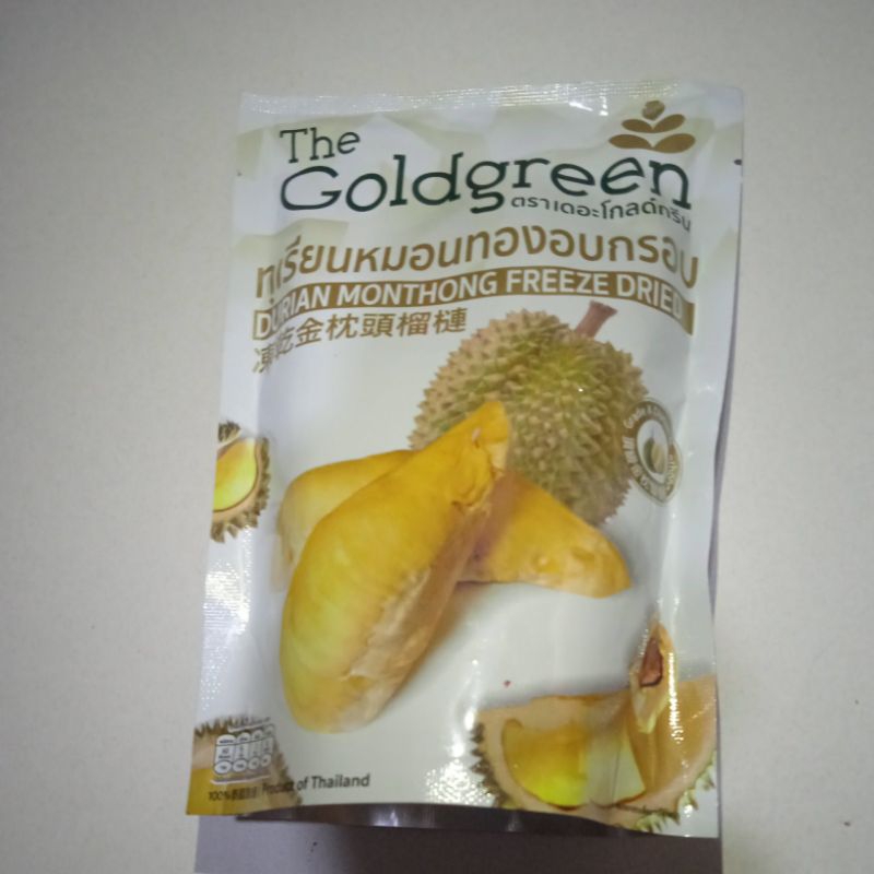 

durian monthong freeze dried the goldgreen