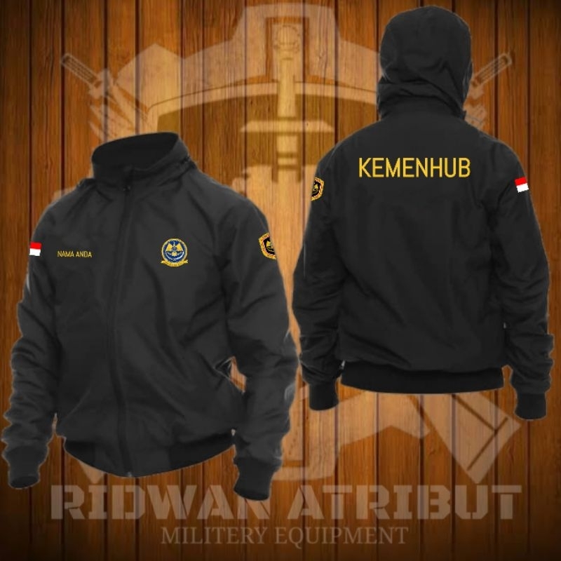 JAKET KEMENHUB WATERPROOF