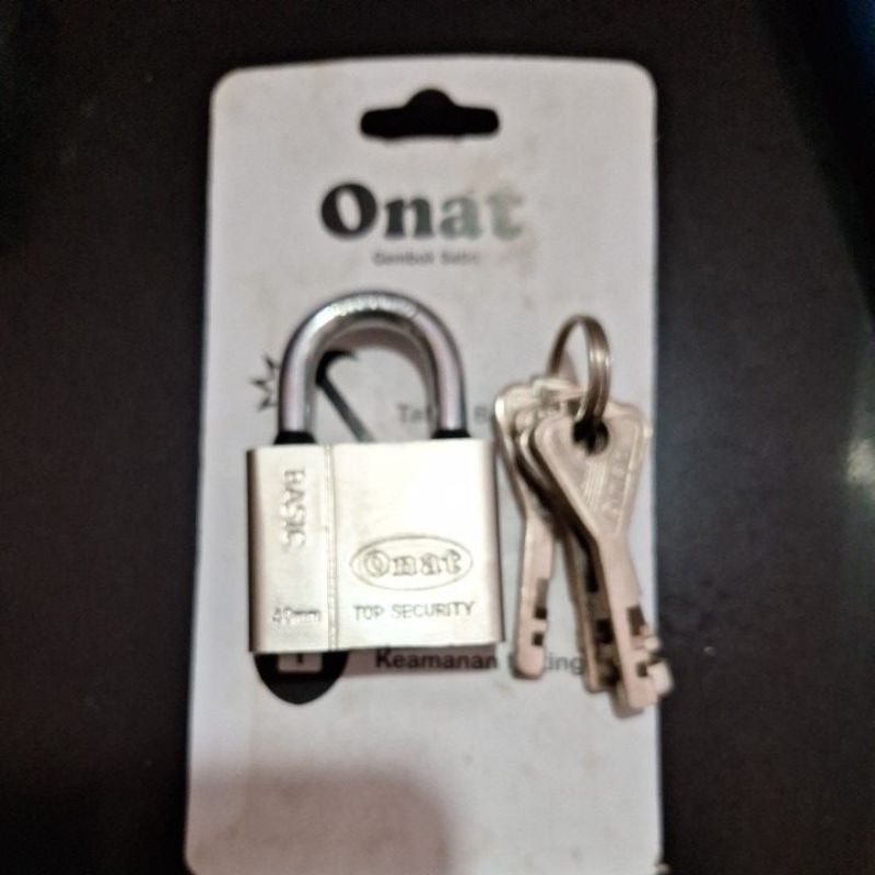 Gembok Satin Merk Onat